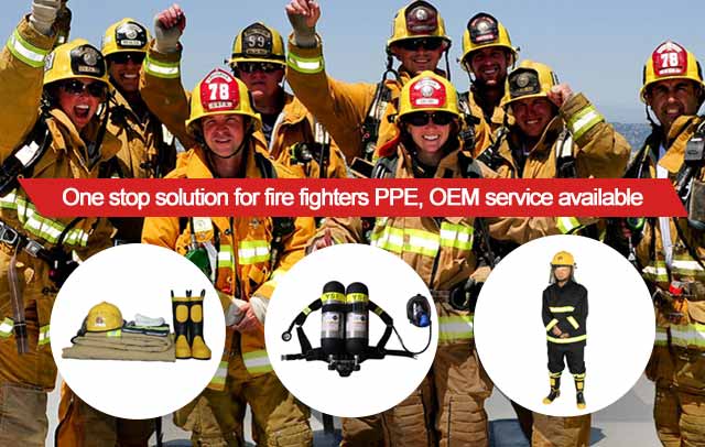 One stop solution for fire fighters PPE, OEM service available.