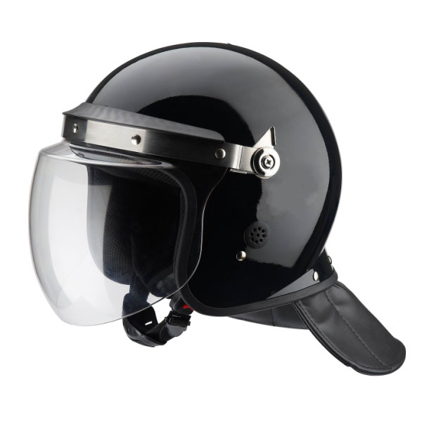 Black Anti Riot Helmet